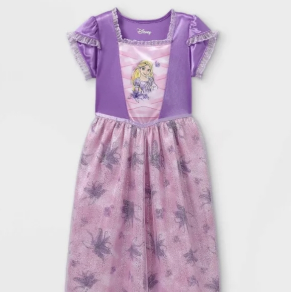 Girls' Disney Princess Rapunzel Nightgown - Picture 1 of 1